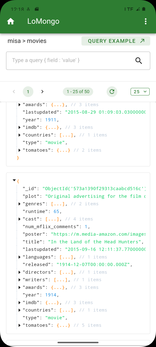 LoMongo 应用截图 3